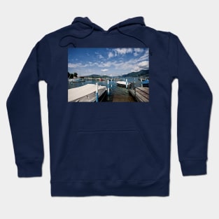 Iseo Town Marina, Italy Hoodie